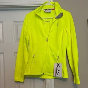 Spyder Women's Bright Yellow Ski Jacket